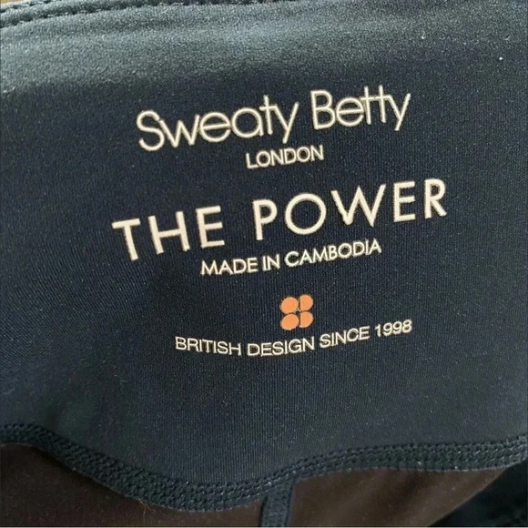 Sweaty Betty The Power Wetlook Mesh leggings Size S - Picture 8 of 10